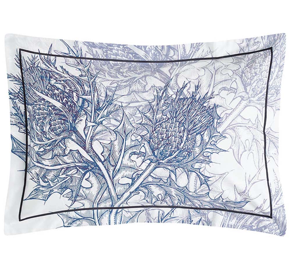 Thistle Azure Oxford Pillowcase